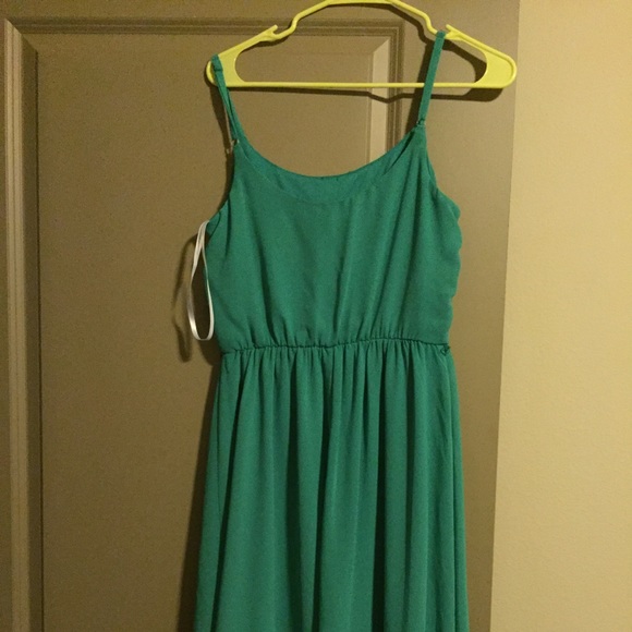 Green dress