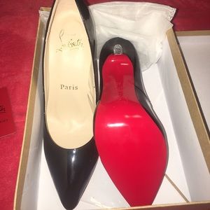 Christian louboutin heels with red sole
