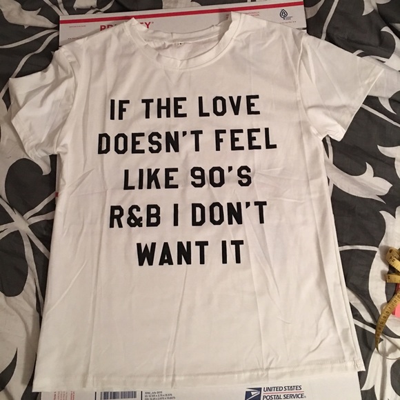 💥PD💥⚡️LAST L!⚡️Real Love. R&B Love Graphic Tee - Picture 3 of 4