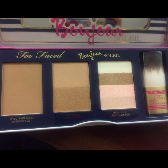SOLD Bonjour Soleil Too Faced Bronzers Palette☀️ - Picture 3 of 3