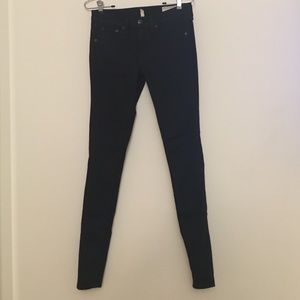 Rag & Bone Black Legging Jean Size 26