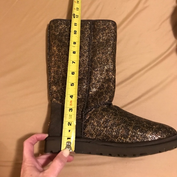 NWT Ugg classic cheetah print with sparkles - Picture 5 of 5