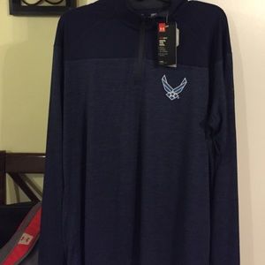 UA heat gear keeps you cool.