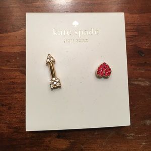 Kate Spade love earrings