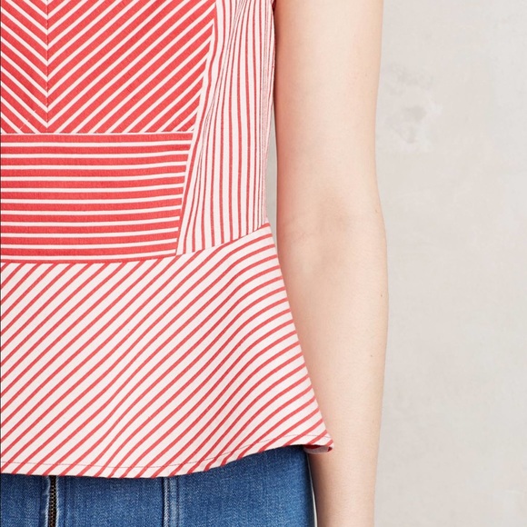 Cantua Peplum Top NWT - Picture 3 of 3