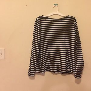 Breton striped long sleeve boatneck.
