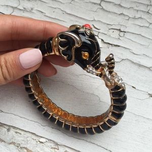 Kenneth Jay Lane elephant cuff