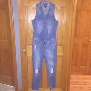 Denim jumpsuit