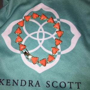 Kendra Scott Ripley Bracelet in Coral