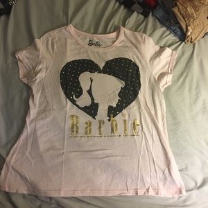 Light pink Barbie shirt