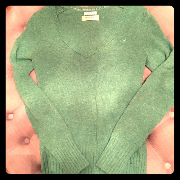 Light Green Pullover Sweater