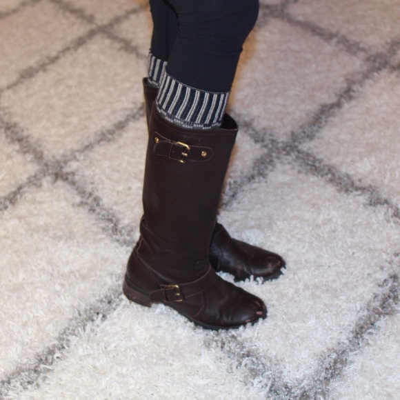 Leather riding boots by Colin Stuart
