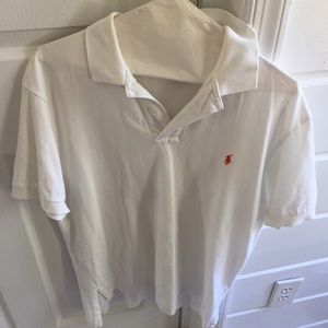 White polo size M