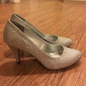 Silver heels