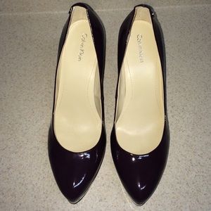 Calvin Klein chunky heels