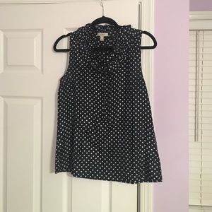 J.Crew Polka Dot Blouse