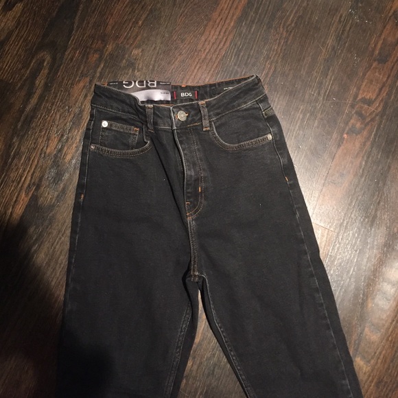 High waisted black BDG jeans