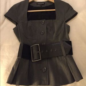 Express Suit Top with Belt