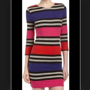 French Connection Jag Stripe Dress in Size 2