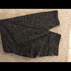 Lululemon coco pique wunder under sz 8 hemmed 7/8