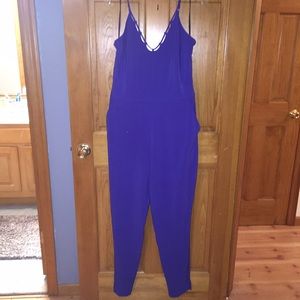 Purple jumpsuit