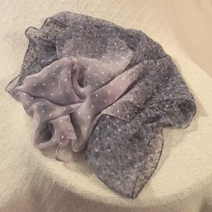 Muted purple lilac infinity scarf