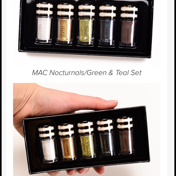 SOLD MAC Nocturnals Green & Teal Pigment - Picture 4 of 4