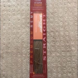 Clip in hair extensions