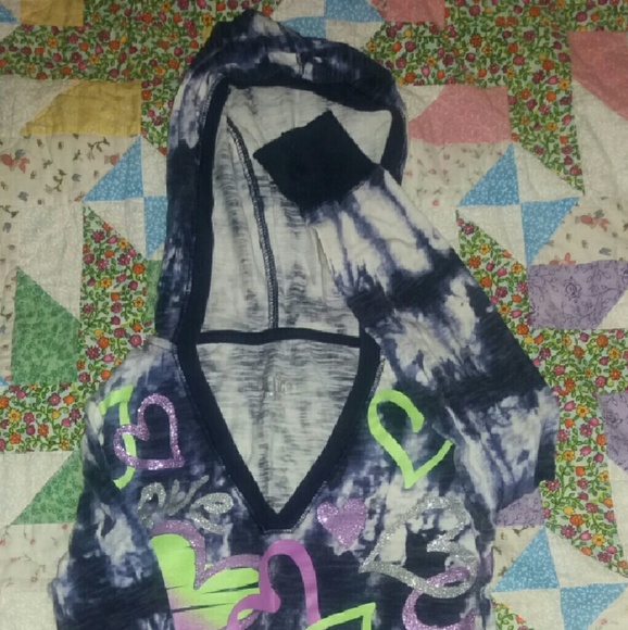 Justice Long Sleeve Hooded Shirt