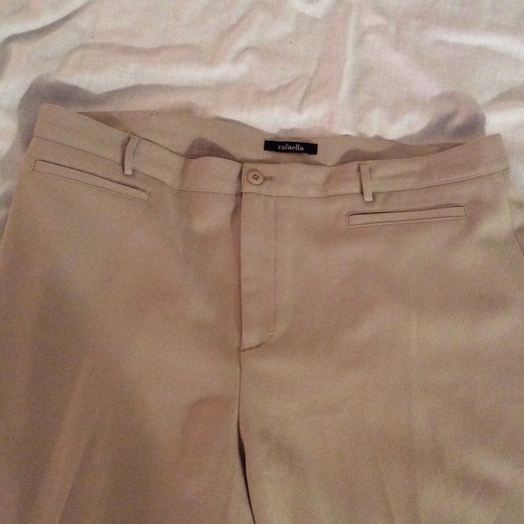 Rafaella Cream Color Trousers - Picture 2 of 4