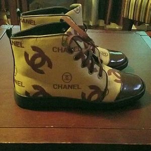 Brown CHANEL Sneakers