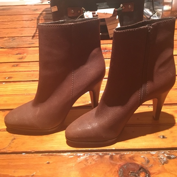 Brown Leather Boots