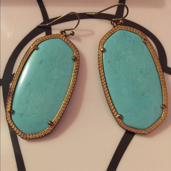Turquoise Kendra Scott Earrings