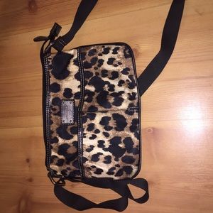 Cheetah cross body