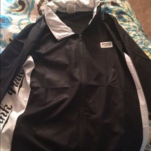 Victoria secret pink light rain coat