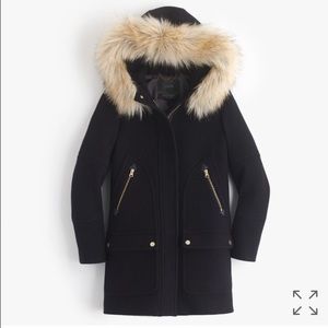 Chateau parka in stadium-cloth / Color: Navy