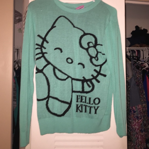 Hello a kitty sweater