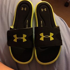Nike under armour slides men's