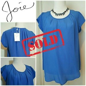 NWT Blue Joie Silk Blouse
