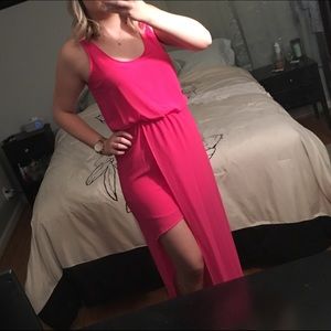 Hot Pink Maxi Dress