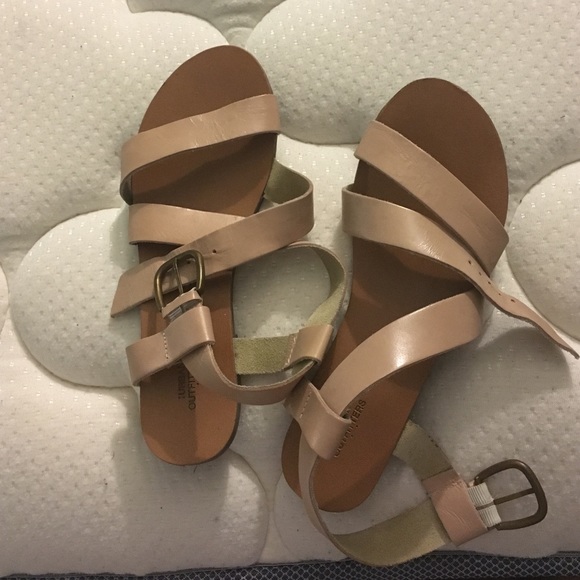 Pink Strappy Sandals