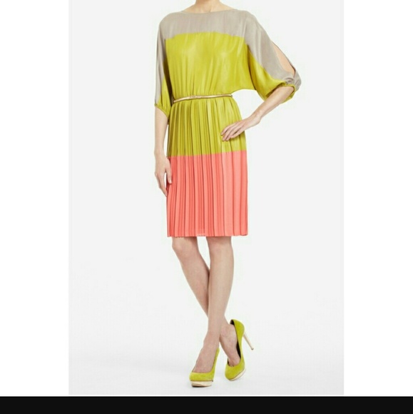 BCBG Max Azria Color Block Dress