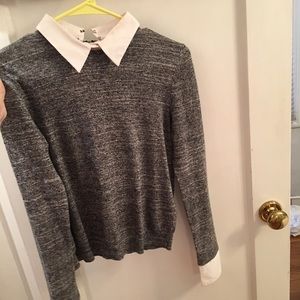 Alice olivia collar shirt