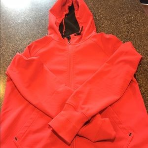 Red Nike women's jacket