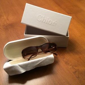 Chloe Tortoise shell sunglasses