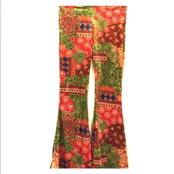 Psychedelic Velvet Bellbottoms