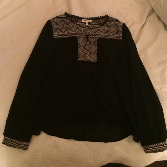 Black dress top