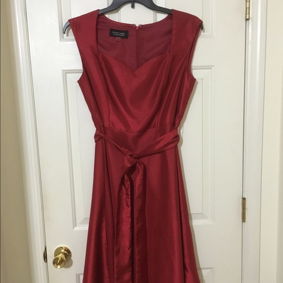 Red dress
