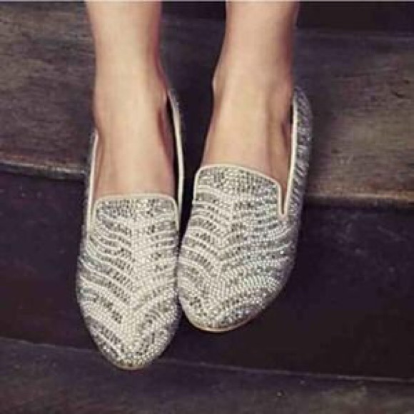 Steve Madden Shoes - Steve Madden Rhinestone Sparkle Flats