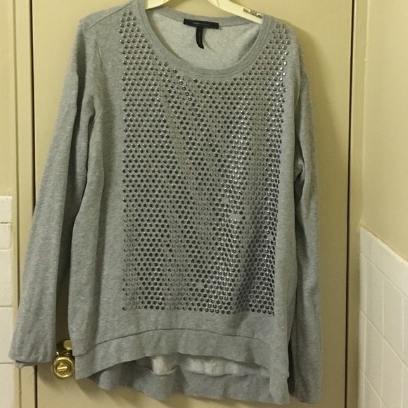 BCBG stud sweatshirt